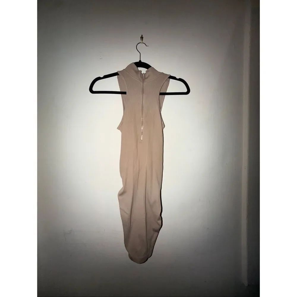 Tan miniβdress, size S